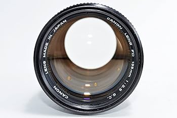 【ジャンク品】Canon New F-1 ＋ FD 135mm F2.5 Canon FD 135mm F2.5 S.C. － キヤノン FD135mm F2.5 S.C.